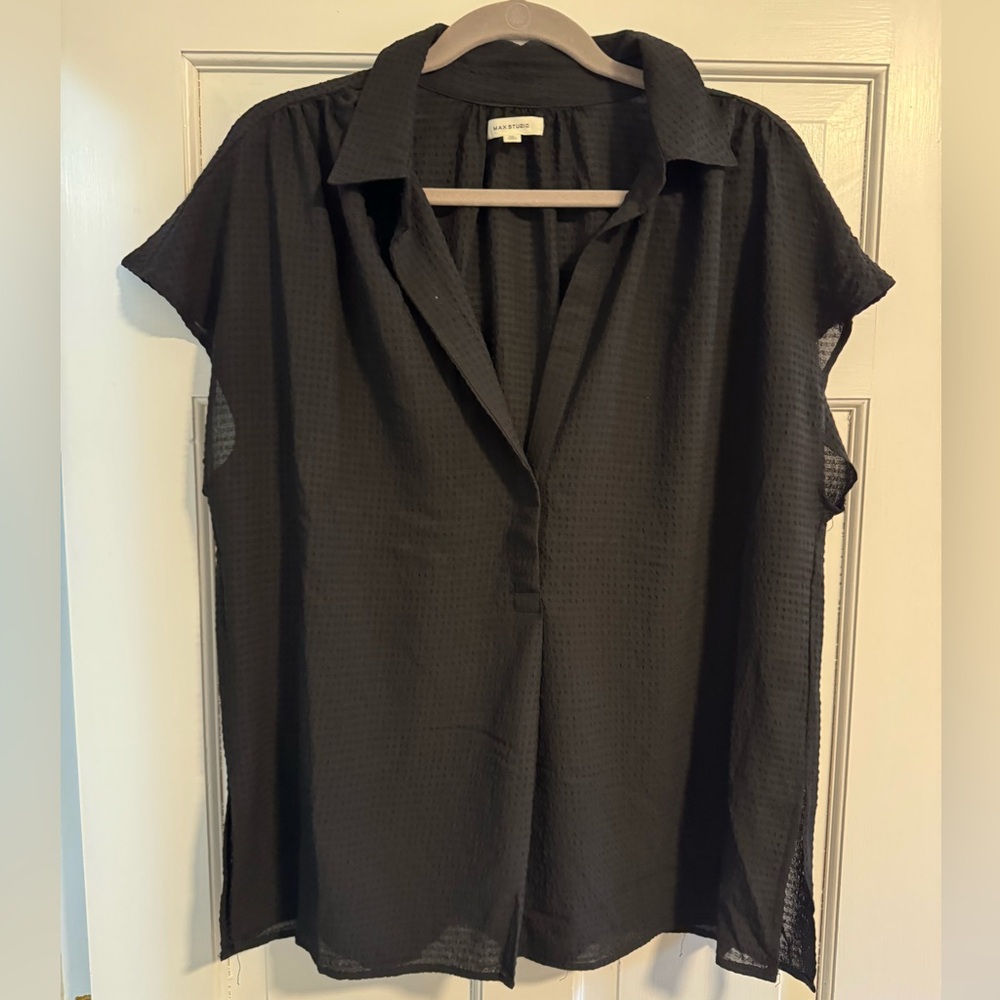 Black Women's Top by Max Studio